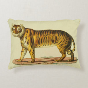 1824 tiger print decorative cushion