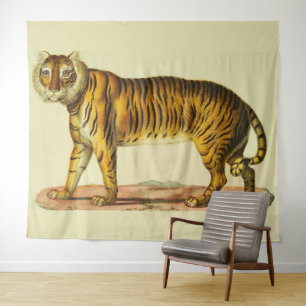 1824 tiger print tapestry
