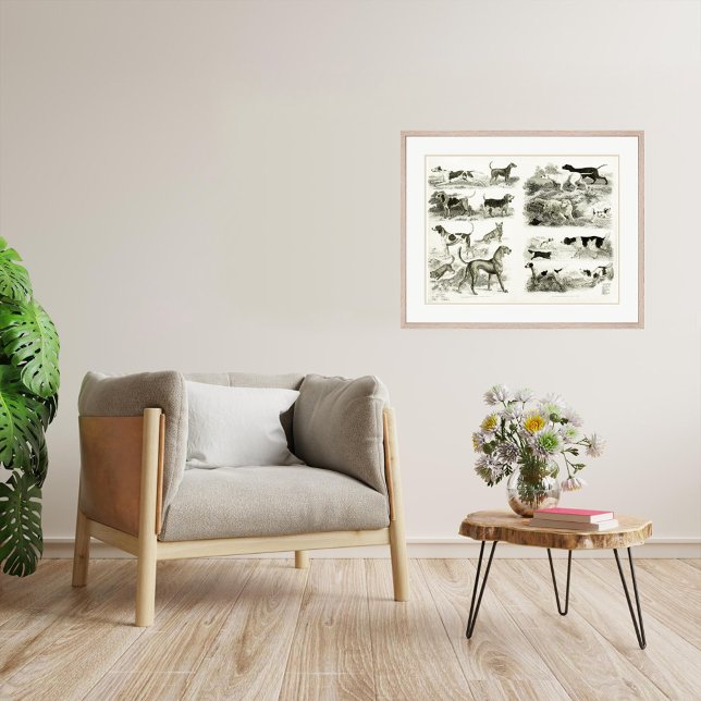 1830 Dog Breeds - Archival Print (Creator Uploaded)