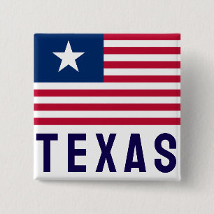 1836–1839 The Lone Star and Stripes 15 Cm Square Badge