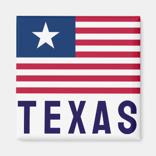 1836–1839 The Lone Star and Stripes Magnet