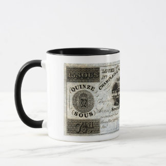 1837 Canadian Railroad Currency Mug