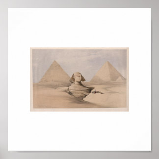1839 sphinx picture poster