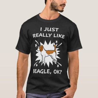 183 I Just Really Like Beagle T-Shirt