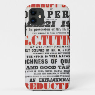 1840s Handbill-style Mobile Phone Case