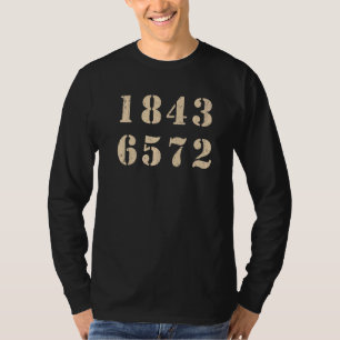 18436572 Firing Order Small Block Engine V8 Big Bl T-Shirt