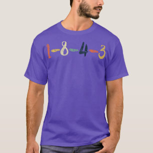 1843 Firing Order vintage 2 T-Shirt