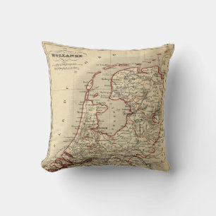 1843 Holland - Throw Pillow