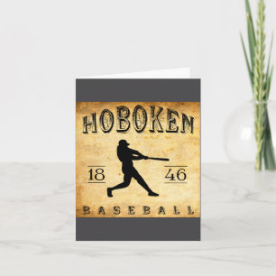 1846 Hoboken New Jersey Baseball  Card