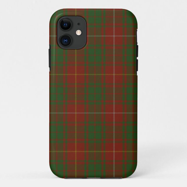 1848 Bruce Clan Dress Tartan for iPhone Case-Mate iPhone Case (Back)