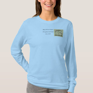 1850’s Map of British Empire Throughout the World T-Shirt