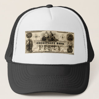 1853 Cochituate Fifty Dollar Note Trucker Hat