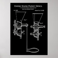 1855 COFFEE MILL, Vintage Coffee grinder patent