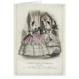 1856 Illustration - Art Card (with message)
