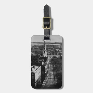 1859: A view of Boston from the State House Luggage Tag
