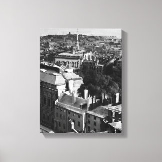 1859:  A view of Boston looking south Canvas Print
