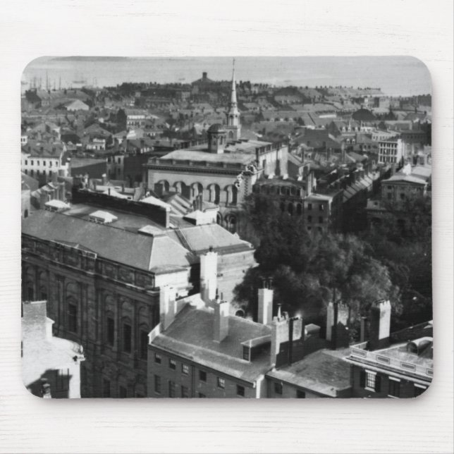 1859:  A view of Boston looking south Mouse Mat (Front)