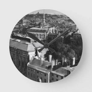 1859:  A view of Boston looking south Round Clock