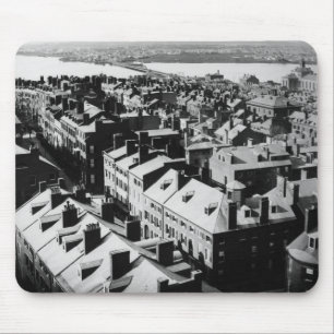 1859: The city of Boston, Massachusetts Mouse Mat
