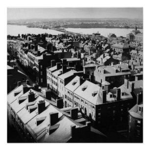 1859: The city of Boston, Massachusetts Poster