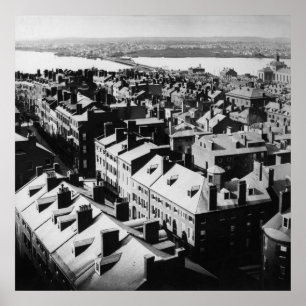 1859: The city of Boston, Massachusetts Poster