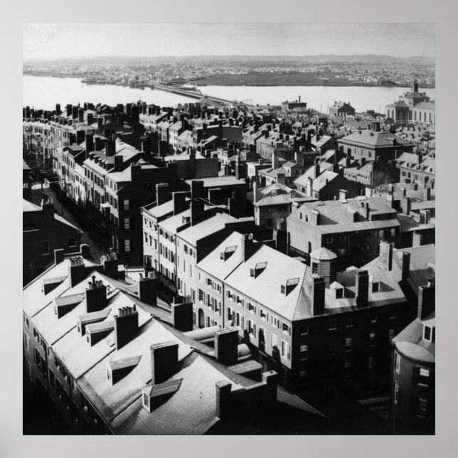 1859: The city of Boston, Massachusetts Poster (Front)