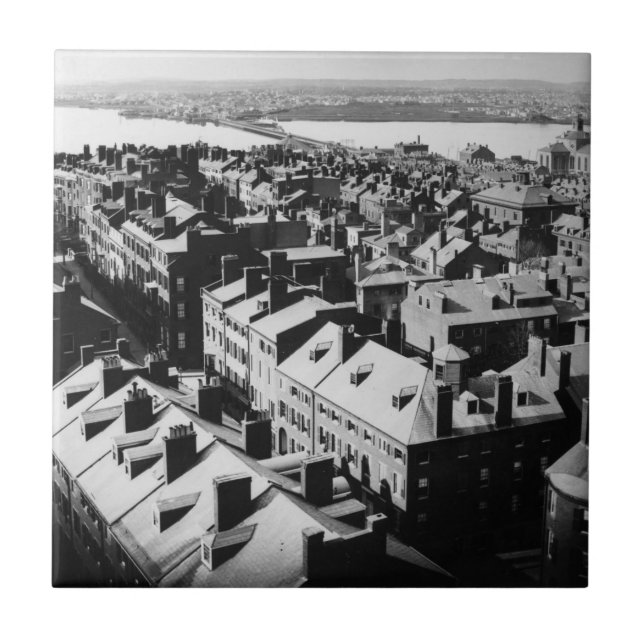 1859: The city of Boston, Massachusetts Tile (Front)