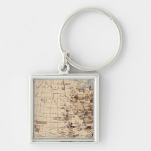 185 Value products/sq mile Key Ring