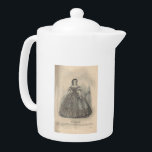 1860 Godey's The Coraline Teapot<br><div class="desc">1860 Godey's The Coraline Teapot</div>