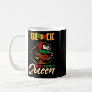 1865 Juneteenth Black Queen Women Men Juneteenth F Coffee Mug