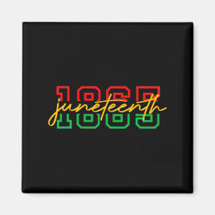 1865 juneteenth celebrate african american freedom magnet