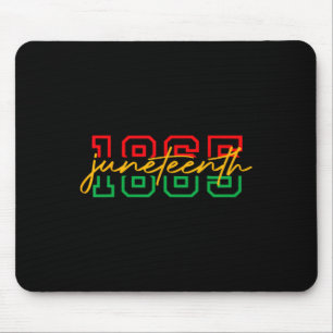 1865 Juneteenth Celebrate African American Freedom Mouse Mat