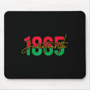 1865 Juneteenth Celebrate African American Freedom Mouse Mat