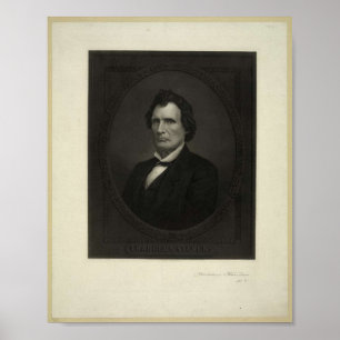 1867 picture of Thaddeus Stevens Poster