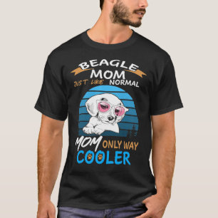 186 Beagle Mum Cooler T-Shirt