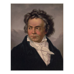 1870 Ludwig Van Beethoven German Composer, Pianist Photo Print