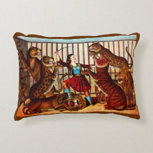 1874 The Lion Queen Decorative Cushion