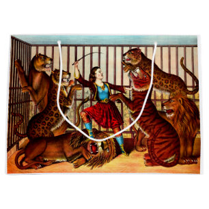 1874 The Lion Queen Large Gift Bag