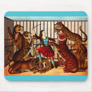 1874 The Lion Queen Mouse Mat