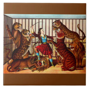 1874 The Lion Queen Tile