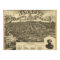 1875 Des Moines, IA Birds Eye View Panoramic Map