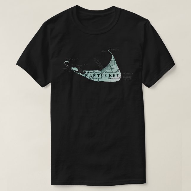1875 Nantucket Island T-Shirt (Design Front)