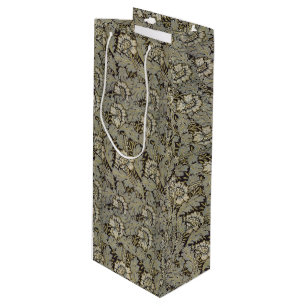 1876 Vintage William Morris Anemone Wine Gift Bag
