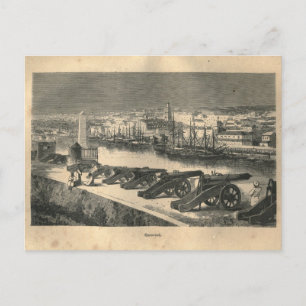 1877 Print Cuba Havana, Earth and its Peoples Postcard