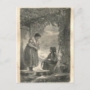 1877 Print Mexico, Earth and its Peoples Postcard