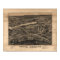1877 South Berwick ME Birds Eye View Panoramic Map