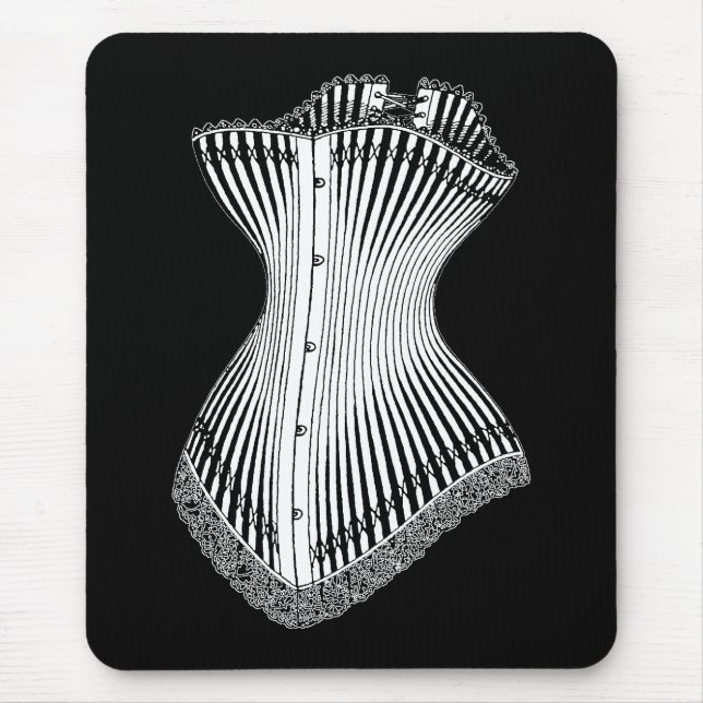1878 Corset Mouse Mat (Front)