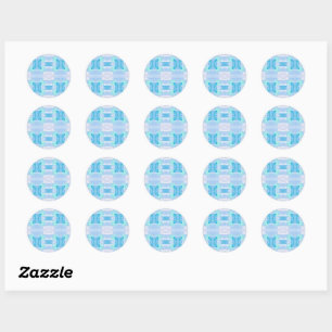 187 CLASSIC ROUND STICKER