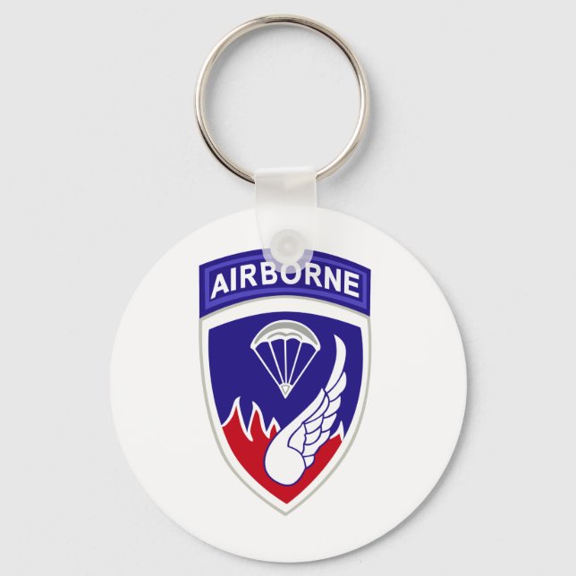 187th Airborne Division Key Ring (Front)
