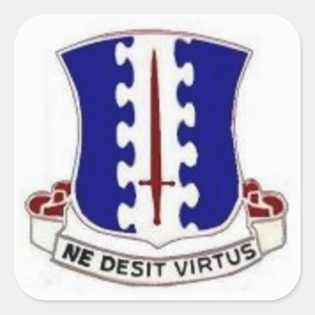 187TH INFANTRY DUI STICKERS (Front)